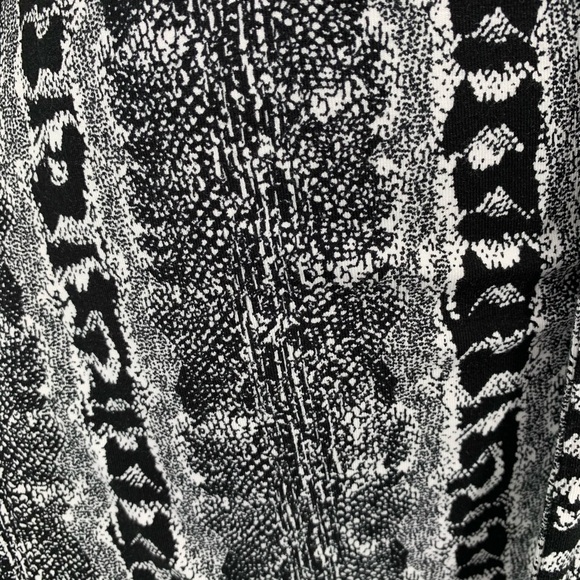 DVF Diane von Furstenberg New Jeanne Two Oasis Snake black wrap dress 0 - Picture 4 of 6